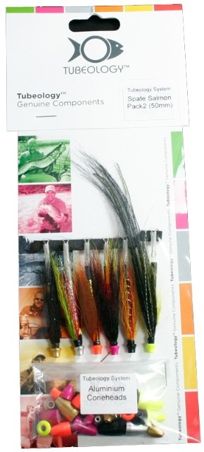 MOUCHE STREAMER SPATE SALMON 2 50mm LOT DE 6 - Pack mouches et leurres