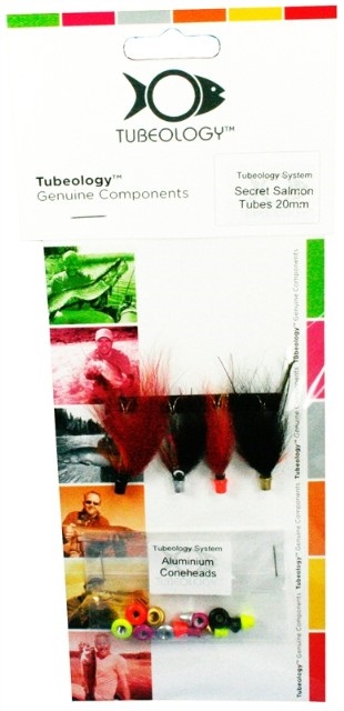 MOUCHE STREAMER SECRET SALMON LOT DE 4 - Pack mouches et leurres