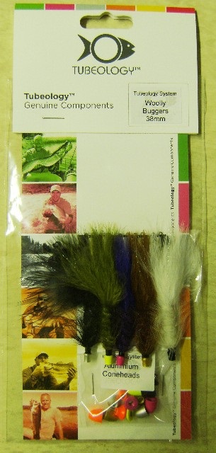 MOUCHE STREAMER WOOLLY BUGGERS 38mm LOT DE 5 - Pack mouches et leurres