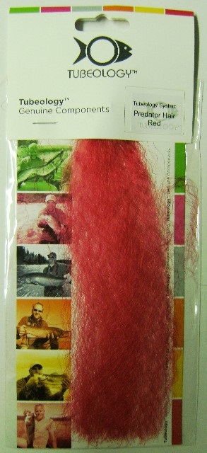 POILS PECHE MOUCHE COULEUR ROUGE - FLY TYING - Predator hair (poils)