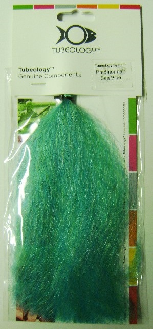 POILS PECHE MOUCHE COULEUR BLEU MER - FLY TYING - Predator hair (poils)