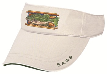 Visière Flying Fisherman Black Bass - Casquette/Visière