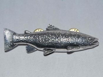Pin's Saumon (grand format b) - Pins