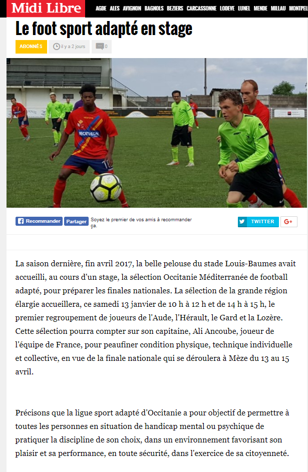 annonce rencontre midi libre montpellier