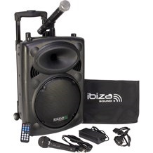 ENCEINTE PORTATIVE IBIZA BULLET30 - Enceinte portable IBIZA SOUND pas cher  - Sound Discount