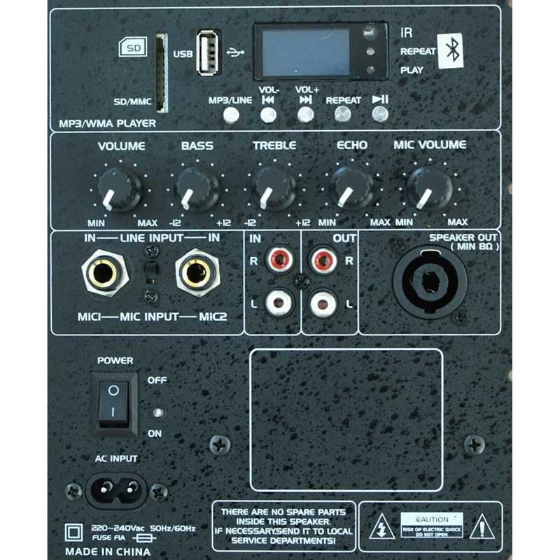 Ibiza Enceinte amplifiée 400W Sound SLK10A-USB